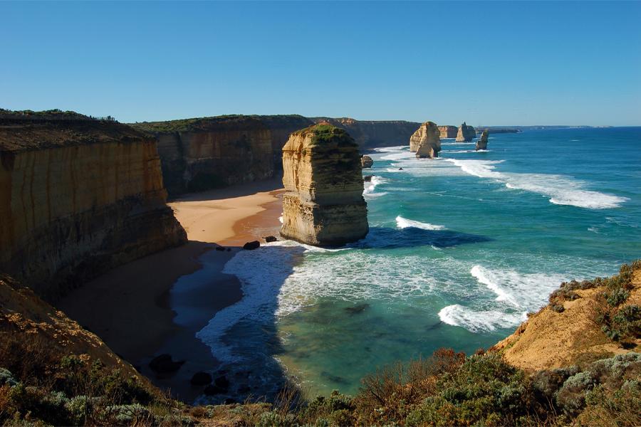 An Australian coast.